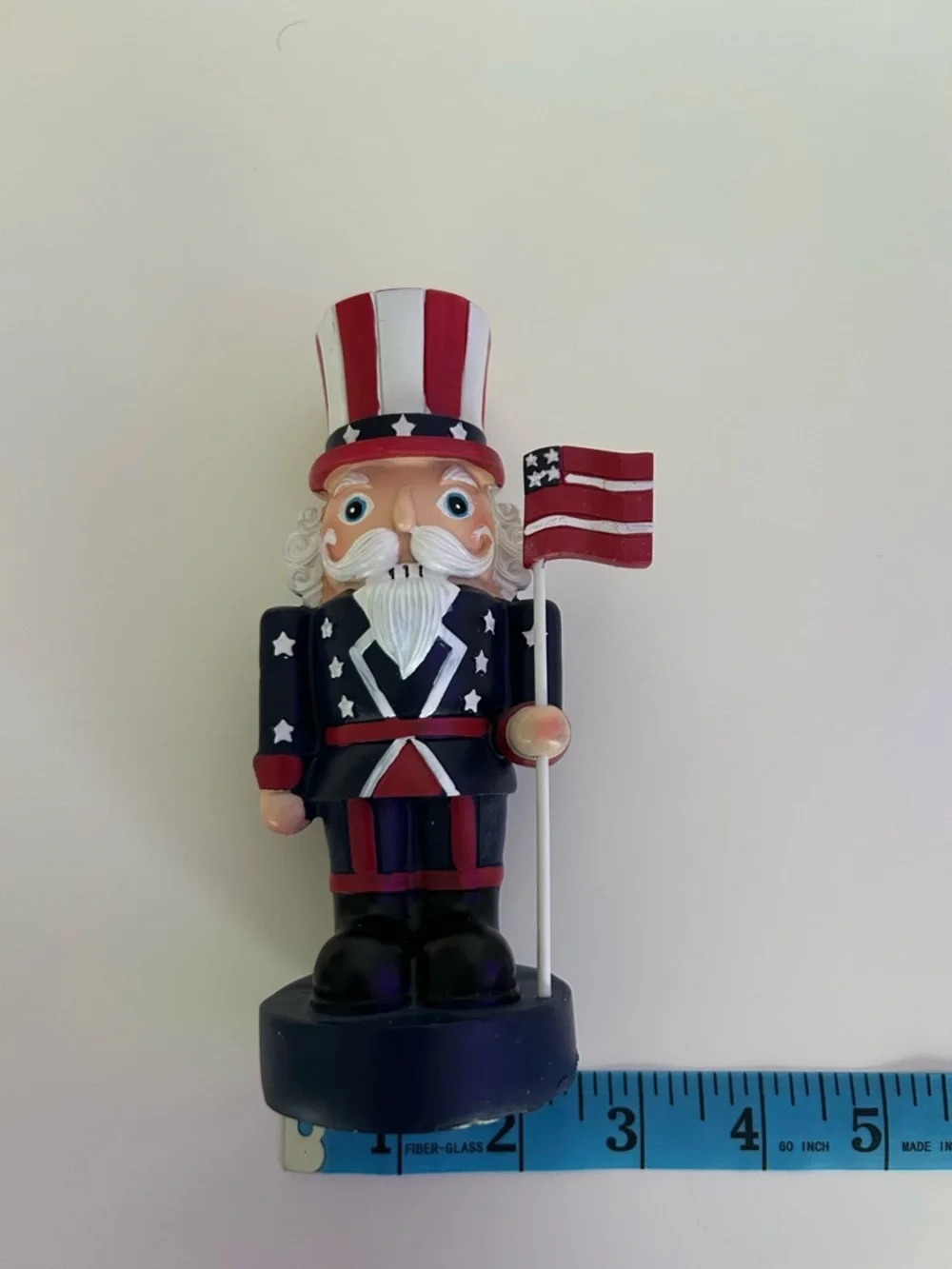 🇺🇸Patriotic Red, White & Blue Nutcracker Figurine - Unbranded🇺🇸
